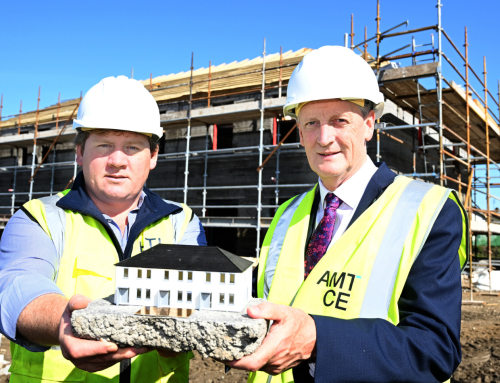 LMETB recognised for role in building Ireland’s first 3D concrete printed houses in Dundalk